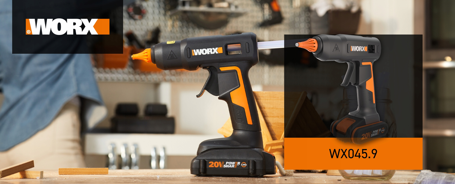 Pistolet do kleju WORX WX045.9
