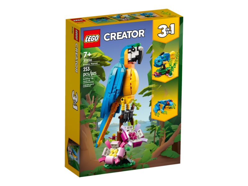 LEGO Creator 31136 Egzotyczna Papuga - 1