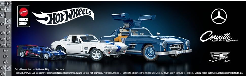 Mattel Brick Shop Klocki Hot Wheels Speed Series 3