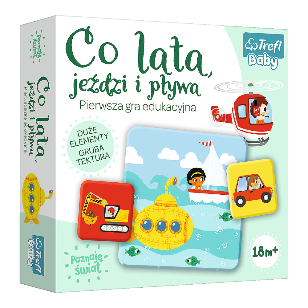 Trefl Co lata, jeździ i pływa - 1
