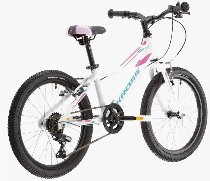 Kross Lea Mini 1.0 Biały Niebieski Różowy Połysk 20 2022-4