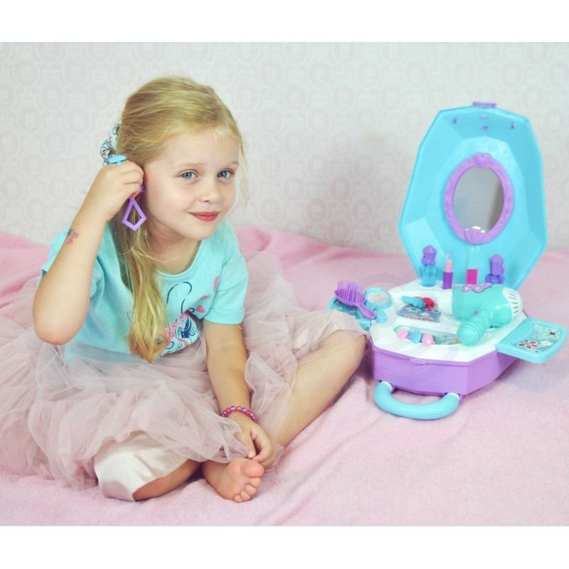 WOOPIE Toaletka dla Dziewczynki 2w1 w Walizce - 4