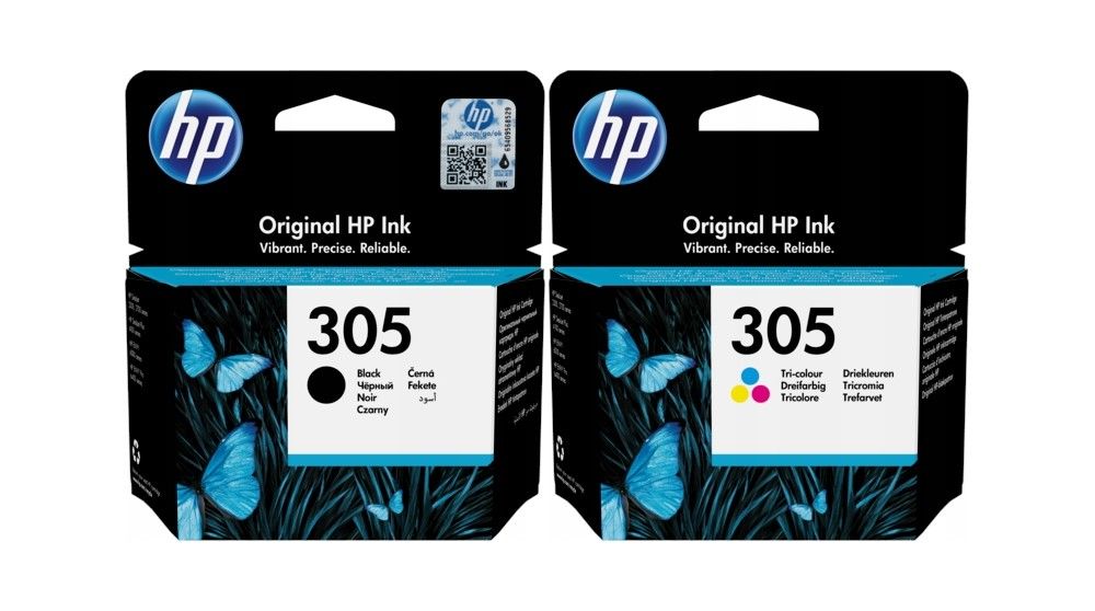 HP 305 Czarny + Kolor - 1