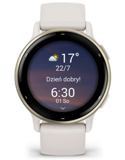 Garmin Vivoactive 5 Bezel Cream Gold 010-02862-11 - 1
