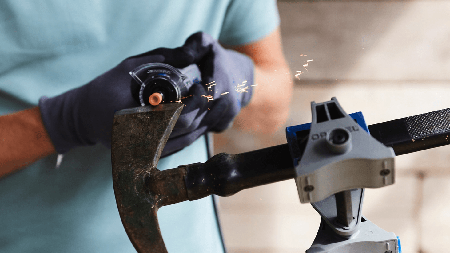 Dremel Kamień szlifierski z tlenku glinu 9,5 mm (932) - 3