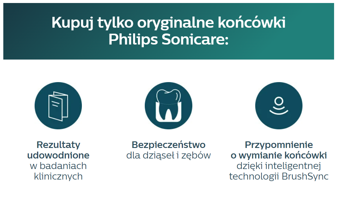 PHILIPS Sonicare A3 4szt czarny HX9094/11 - 8