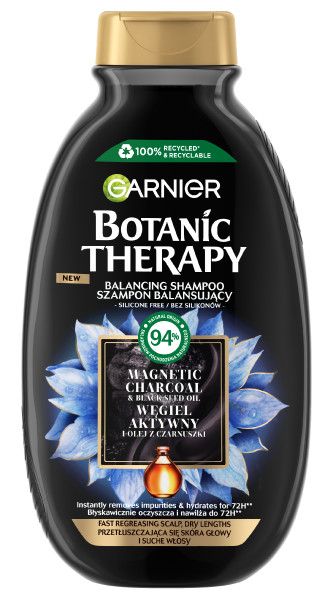 Garnier Botanic Therapy Węgiel Aktywny i Olej z Czarnuszki