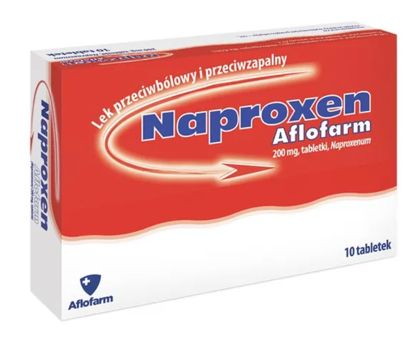 Naproxen 200mg 10 tabletek