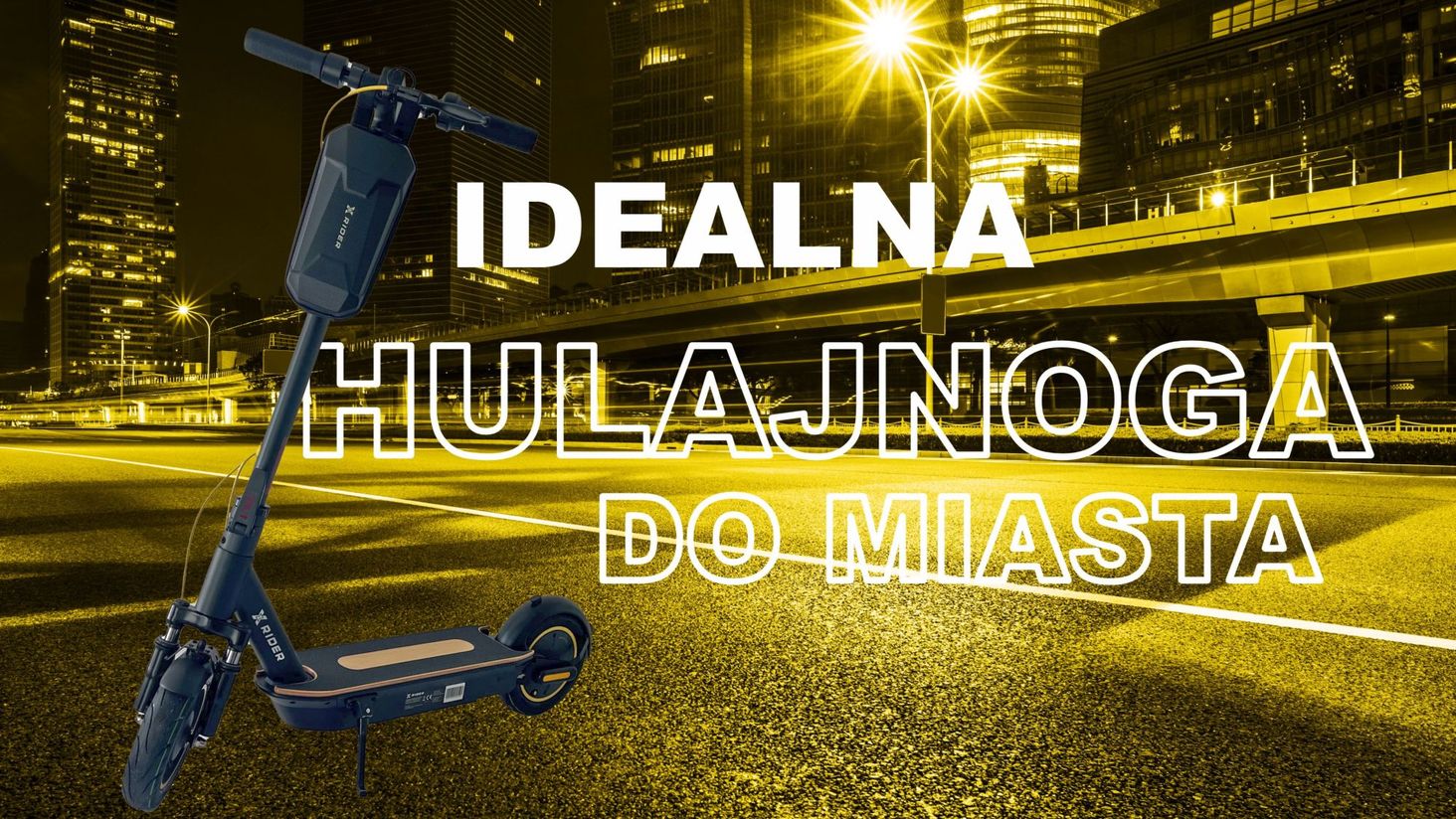 Manta XRIDER M10 Pro - idealna hulajnoga do miast