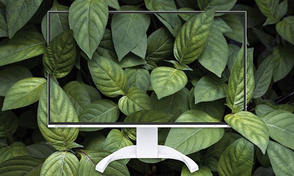 EIZO plastik z recyklingu