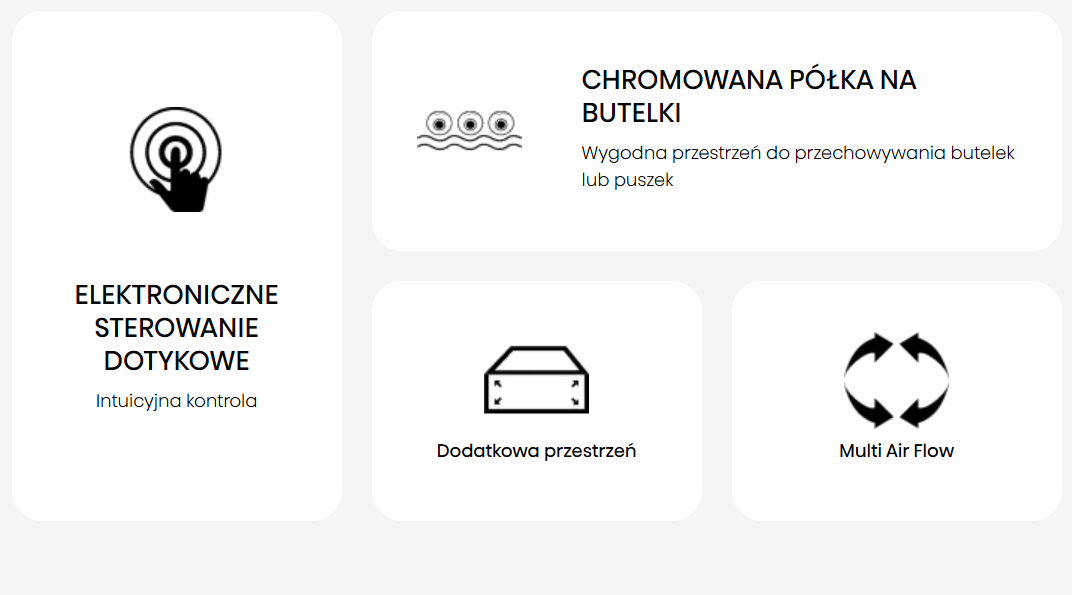 Hisense RS694N4GBE właściwości