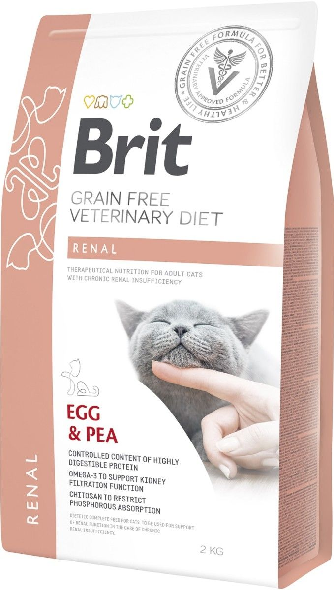 Brit Veterinary Diet Renal Egg&Pea 2Kg