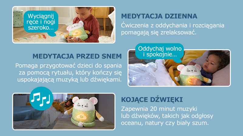 Fisher-Price Myszka do medytacji HHH47