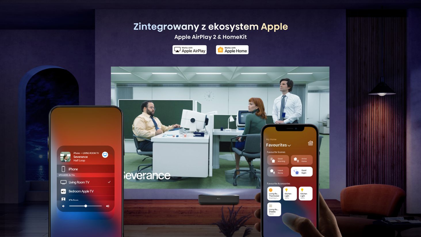 Hisense Apple-AirPlay-2-&-HomeKit