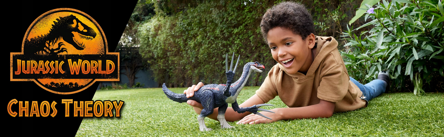 Jurassic World Atakujący Terizinozaur Figurka z funkcją