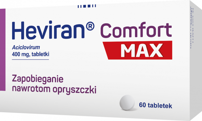 Heviran Comfort Max 400 mg 60 tabl.