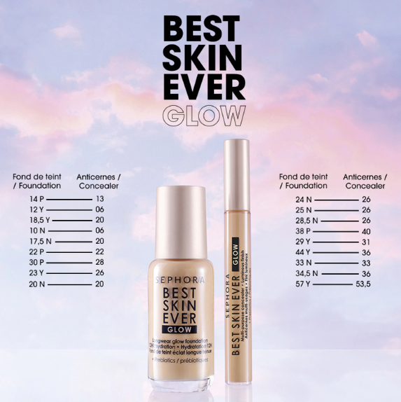 Sephora Collection Best Skin Ever Glow 44Y 25Ml
