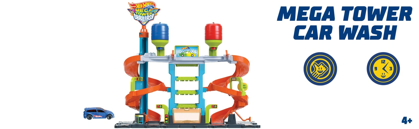 Mattel zakrecona myjnia