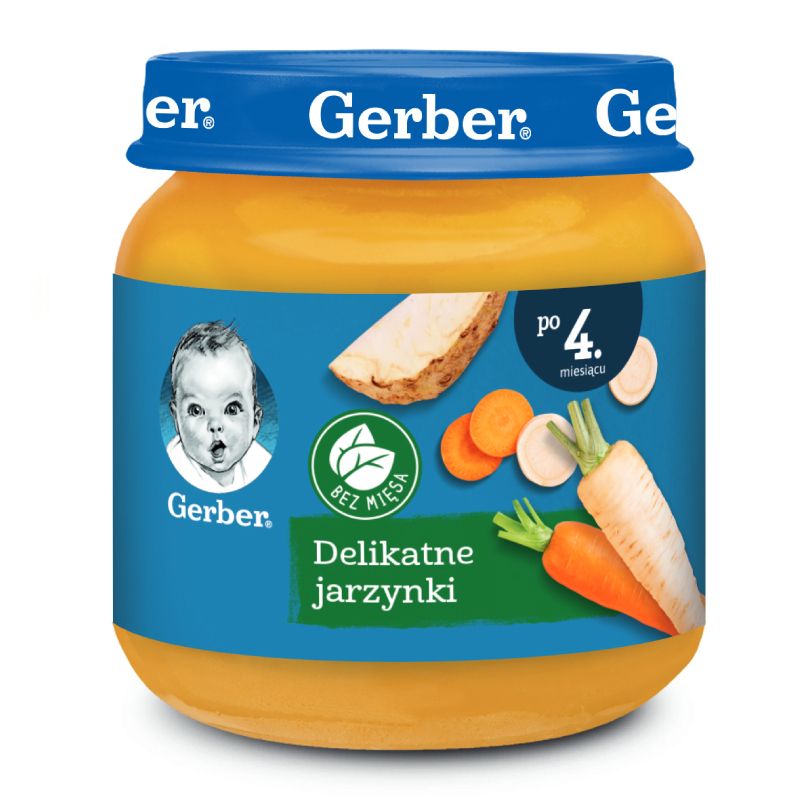 Gerber Obiadek Delikatne Jarzynki - 1