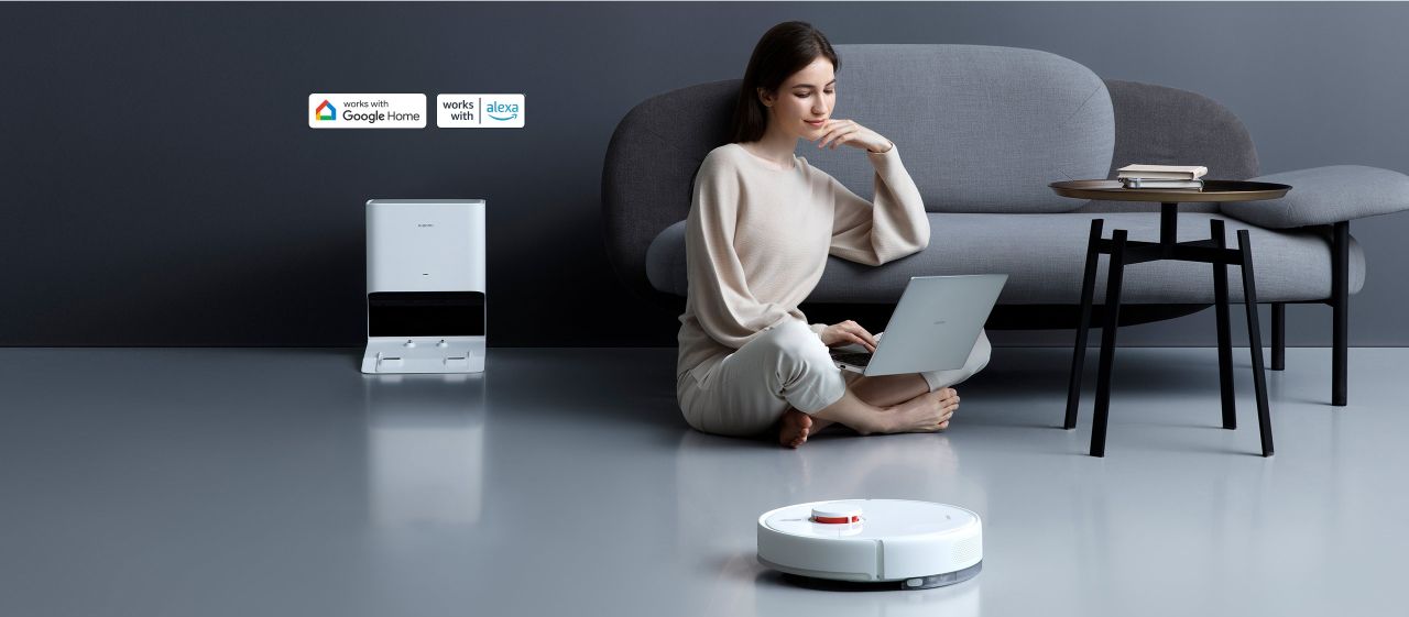 Xiaomi Robot Vacuum X10 Amazon Alexa&Asystente Google