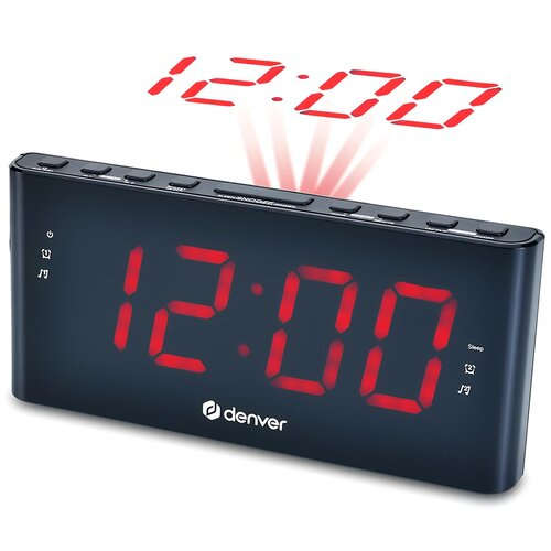 Radiobudzik DENVER CPR-710 Czarny