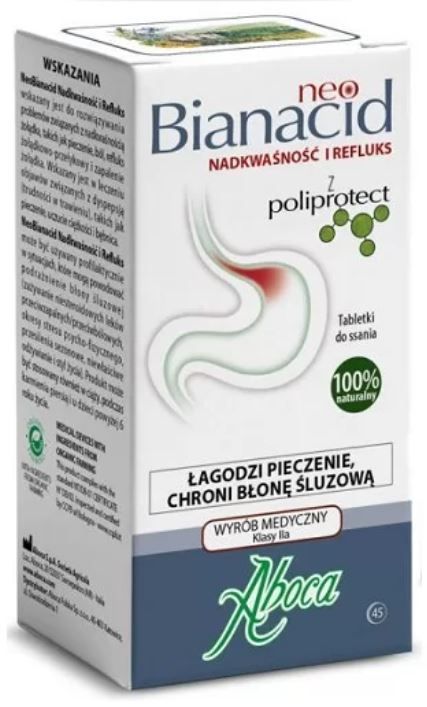 Neobianacid Nadkwaśność i Refluks 15tabl. - 2