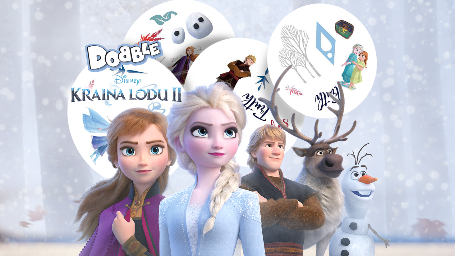 Dobble Kraina lodu 2 baner