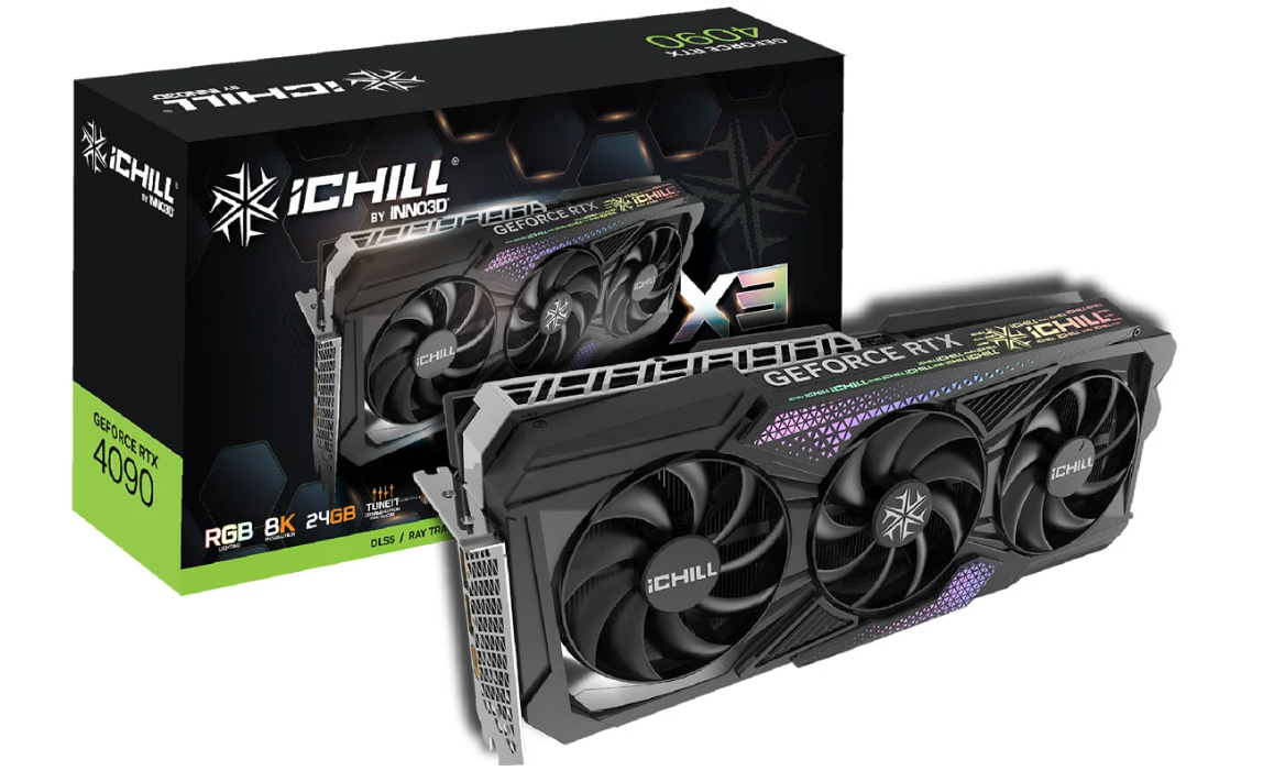 Inno3D GeForce RTX 4090 iCHILL X3 24GB GDDR6X
