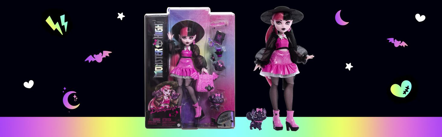 Monster High Draculaura Lalka podstawowa 2