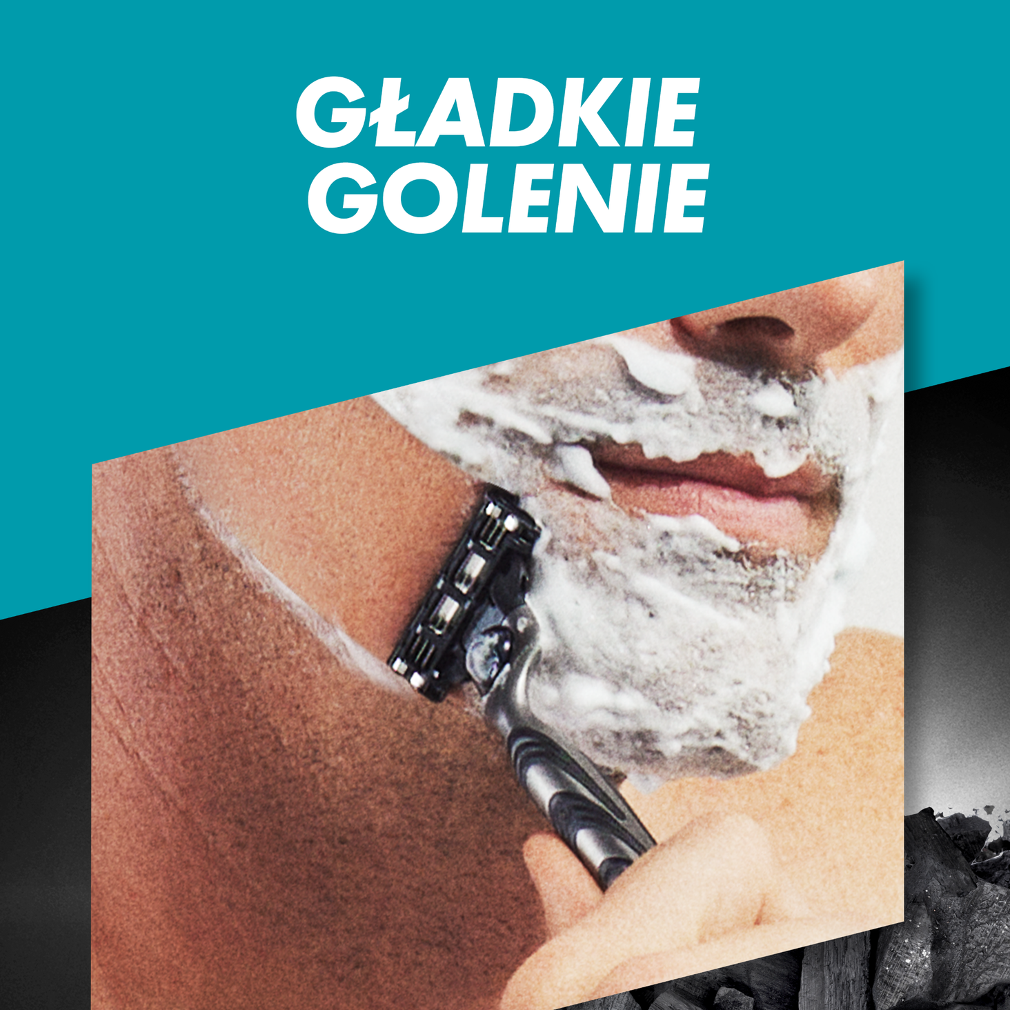 Gillette Mach3 Charcoal Ostrza zdj produktu 2