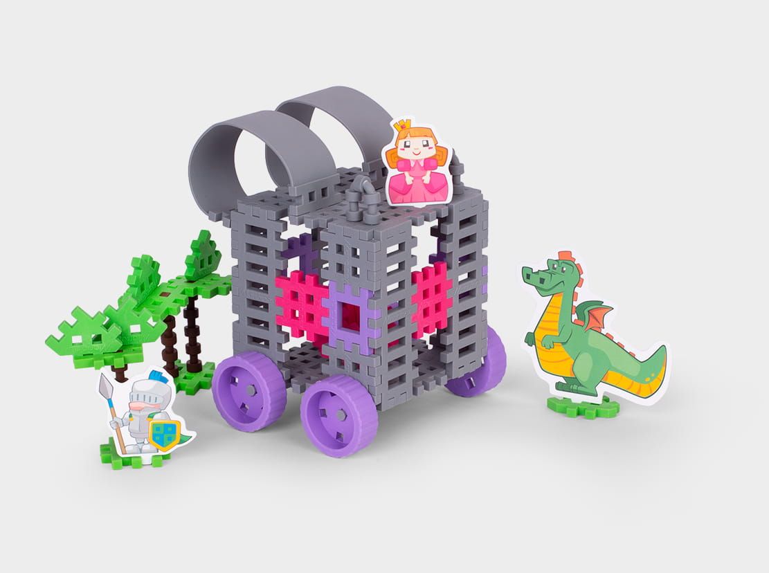Marioinex Mini Waffle Księżniczka Zestaw Mały 903759_3