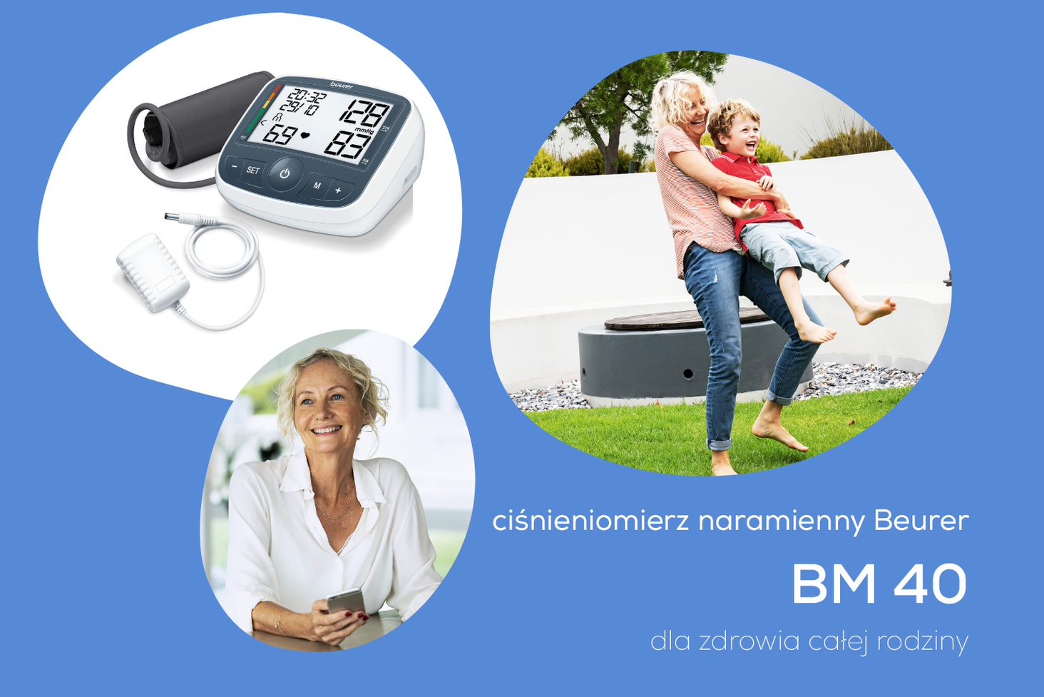 Naramienny ciśnieniomierz Beurer BM 40