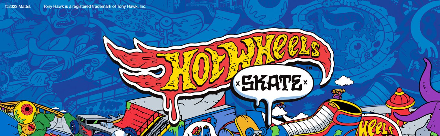 Hot Wheels Skate™ Skate Skatepark Ośmiornicy Duży zestaw8