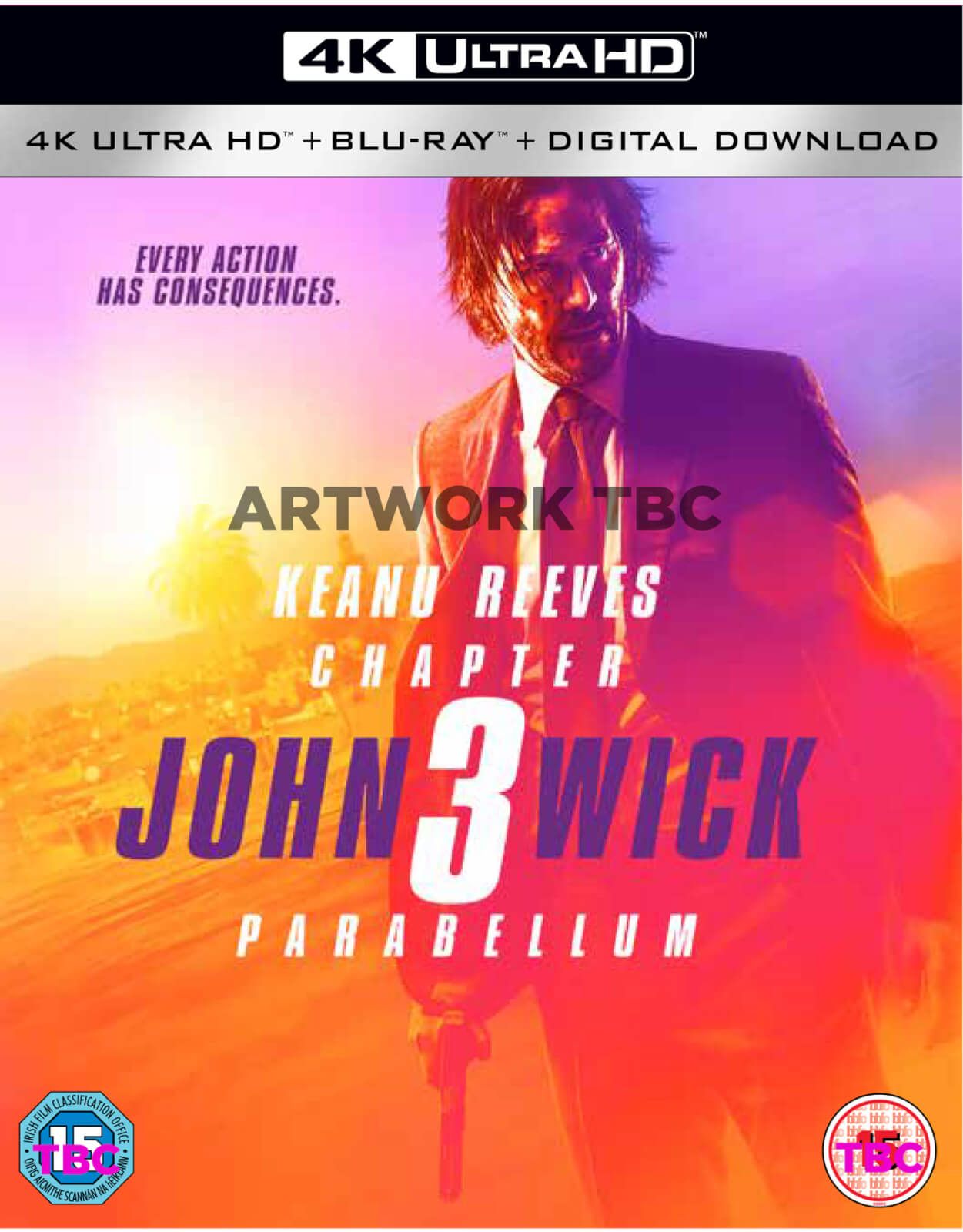 Film Blu Ray John Wick Chapter Parabellum Blu Ray K Blu Ray