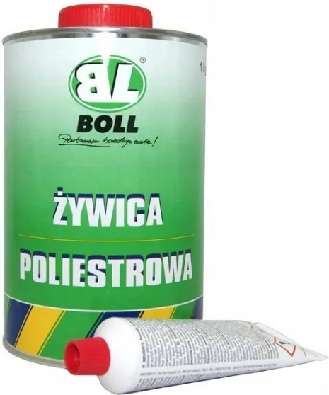 Boll zestaw naprawczy żywica + utwardzacz + mata 1kg - 3