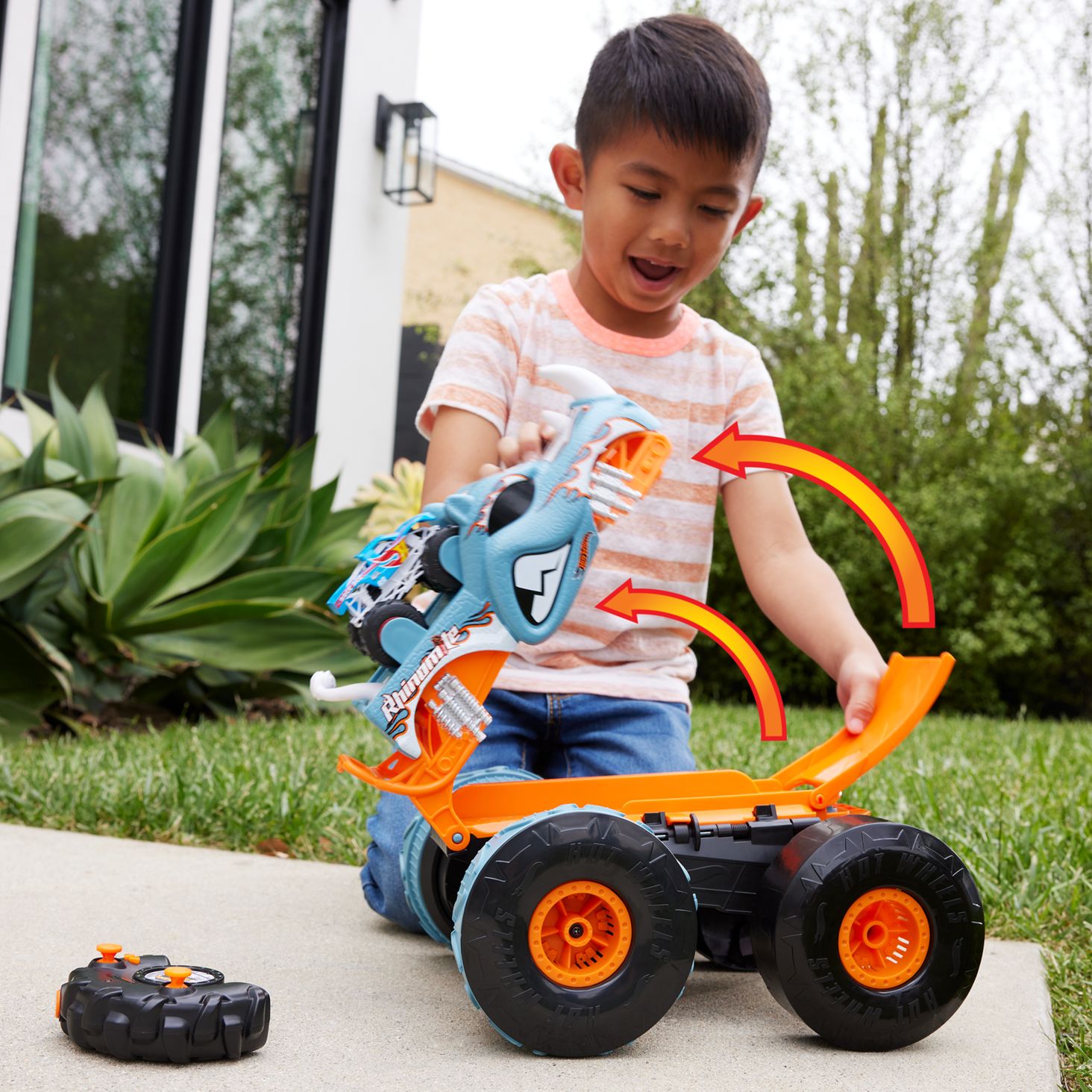 Hot Wheels City Mega Garaż Atak smoka 6