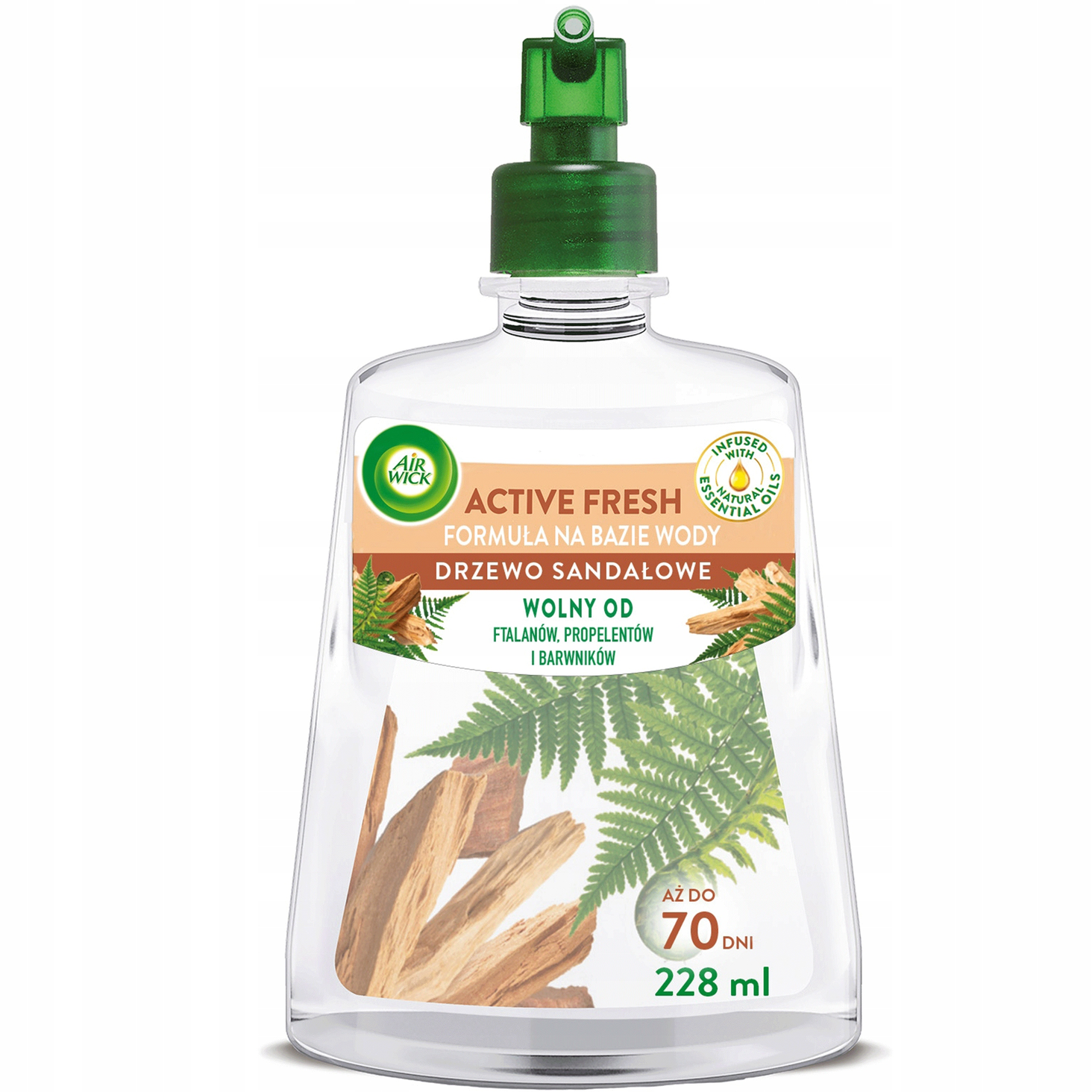 Air Wick Active Fresh Drzewo Sandałowe Wkład