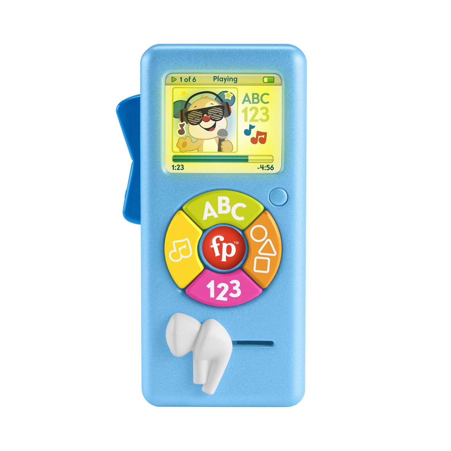 Fisher-Price „Ucz się i śmiej!” Odtwarzacz muzyczny 123
