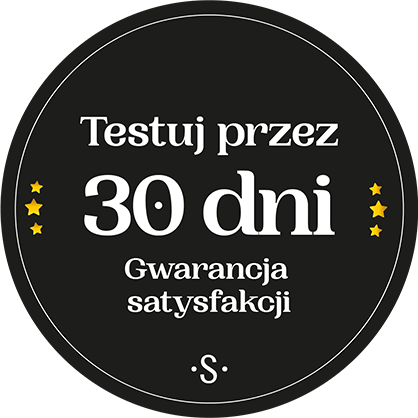 Testuj przez 30 dni - gwarancja satysfakcja