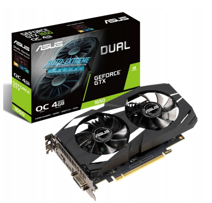 Asus GeForce GTX 1650 DUAL 4GB OC