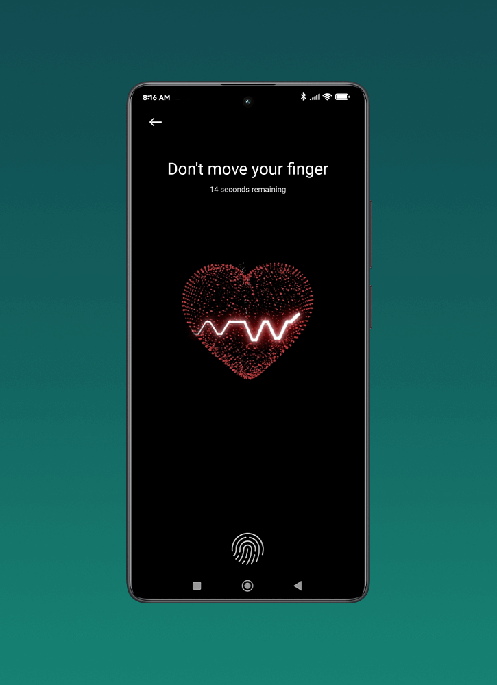 Redmi Note 13 Pro - monitorowanie tętna