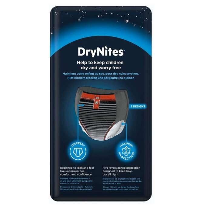 Huggies Dry Nites Boys (8-13 l) - grafika 2