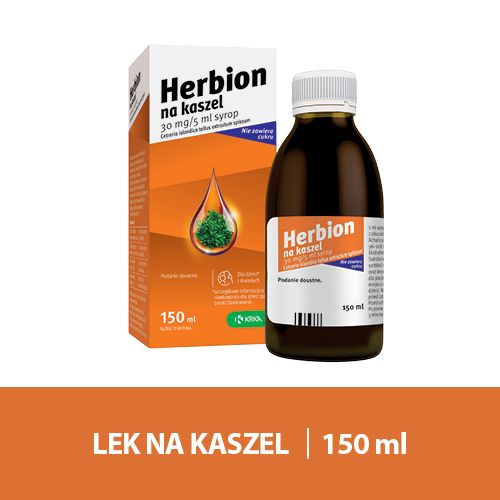 Herbion na kaszel, 30 mg/5 ml, syrop