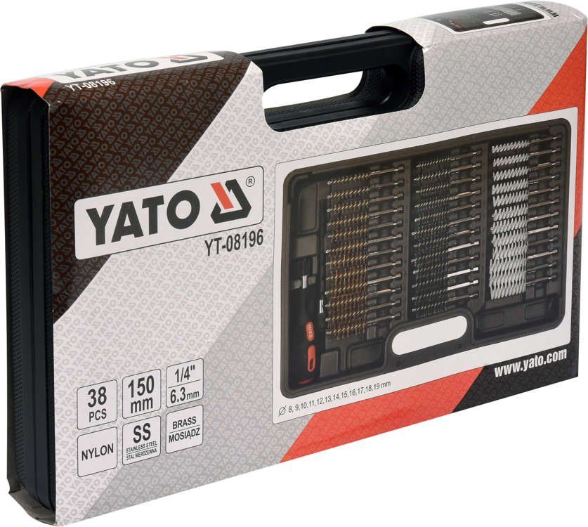 Yato YT-08196 Zestaw 38el 1/4