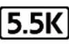 5.5k ikona