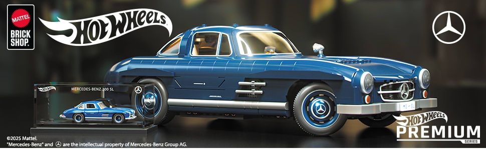 MEGA Hot Wheels Mercedes-Benz 300 SL