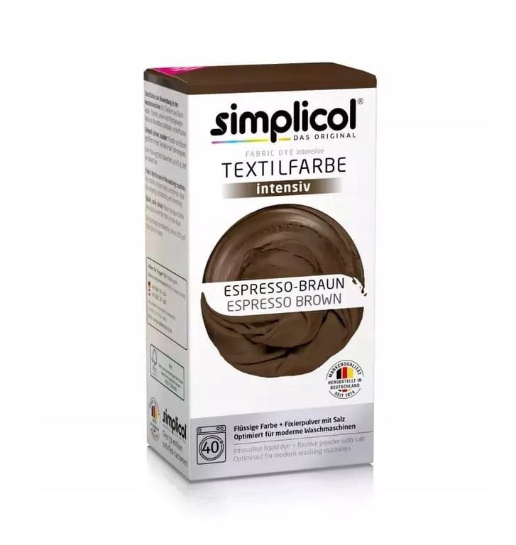 Simplicol Intensiv Barwnik Do Tkanin 560g Brąz Espresso
