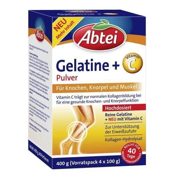 Abtei Gelatine Żelatyna W Proszku + Wit. C 400g