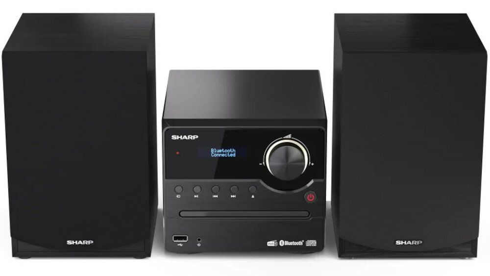 Sharp XL-B517DBK - Drewniane elementy