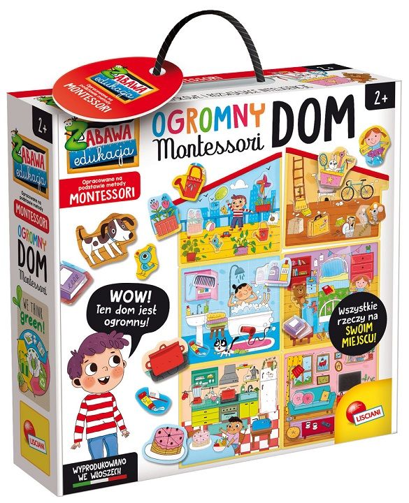Lisciani: Montessori. Ogromny Dom